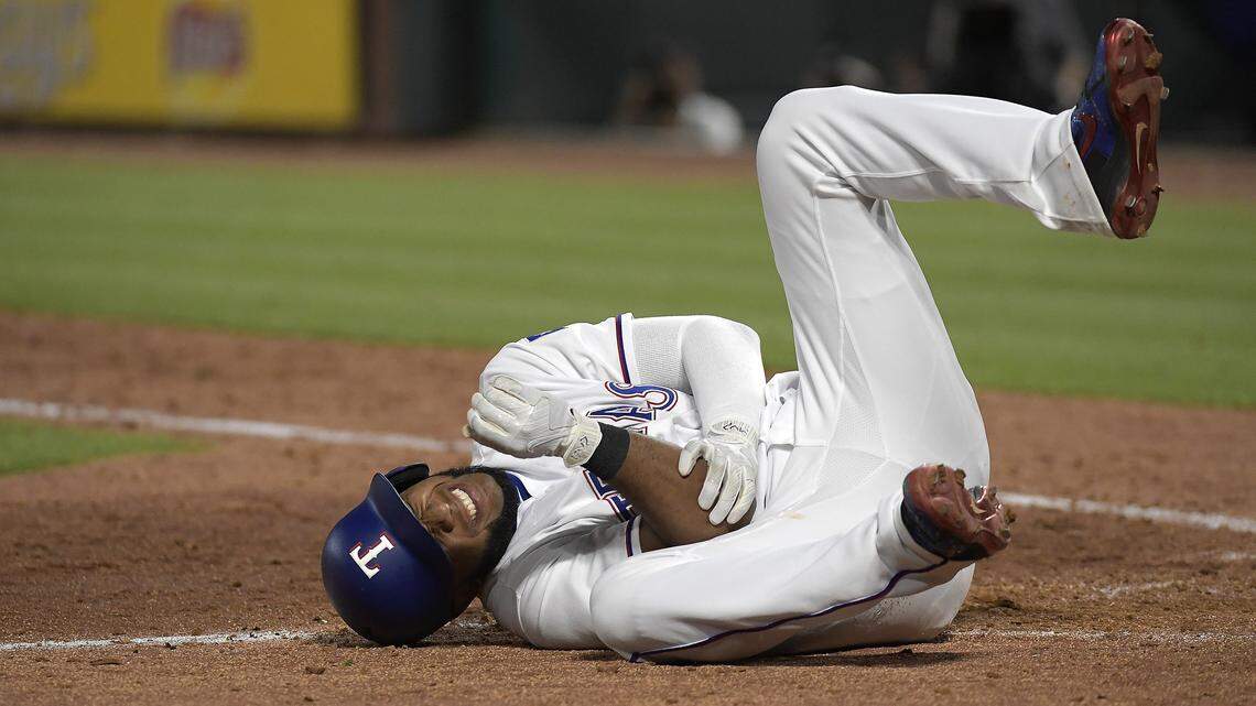 Elvis Andrus won't be down for the count much longer. He should begin a rehab assignment next week.
