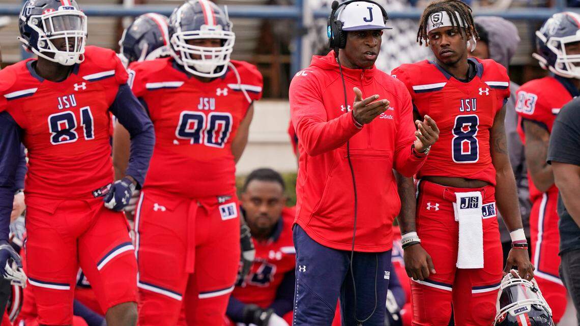 Jackson State coach Deion Sanders has put his program on the college football map in many ways.