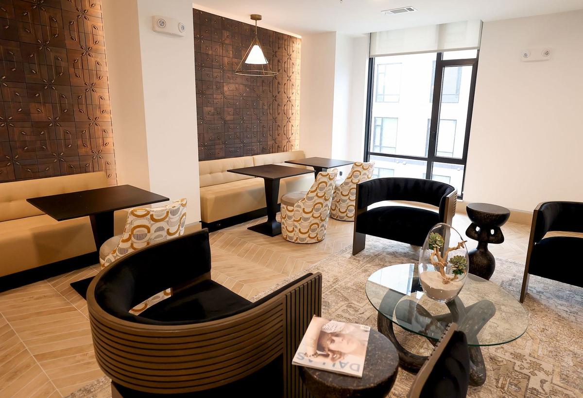 A meeting room at he Crescent Residences Fort Worth on Wednesday, Sept. 4, 2024.