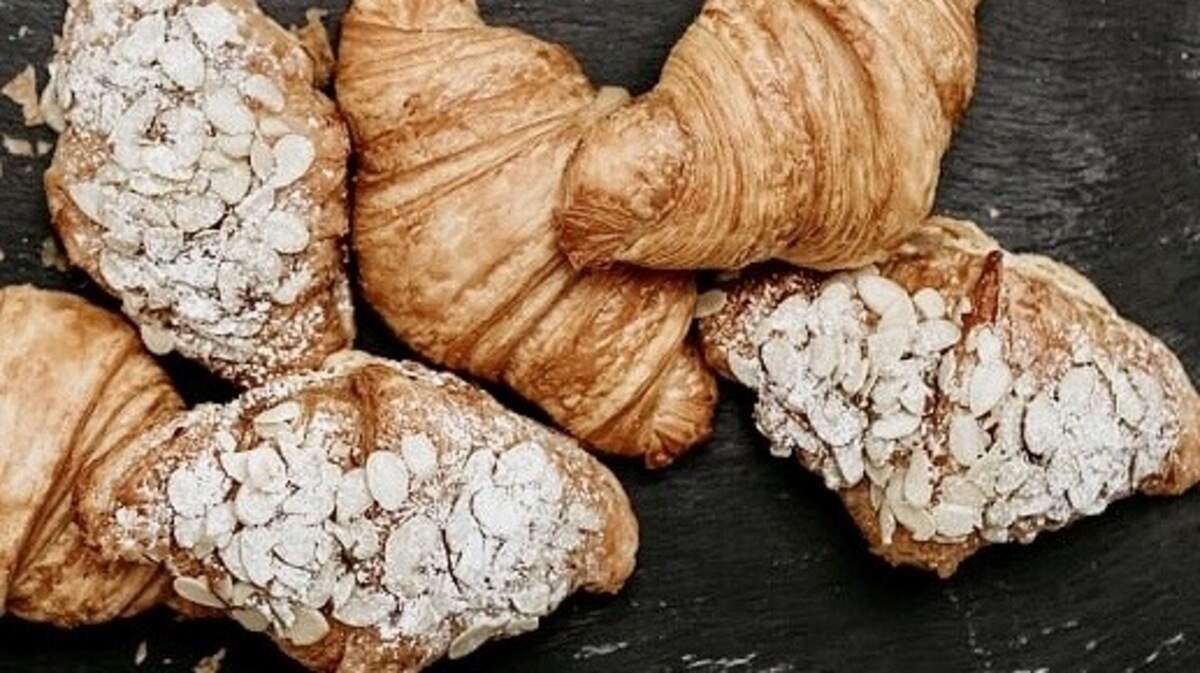 Black Rooster Bakery croissants.
