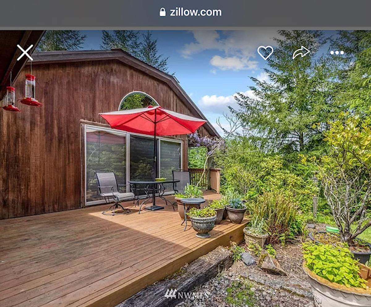 Deck area