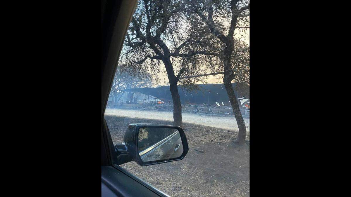 Four houses on Suzanne and Ralph Brown’s property, all homes to family members, were destroyed when the Chalk Mountain Fire swept through their land near Glen Rose.