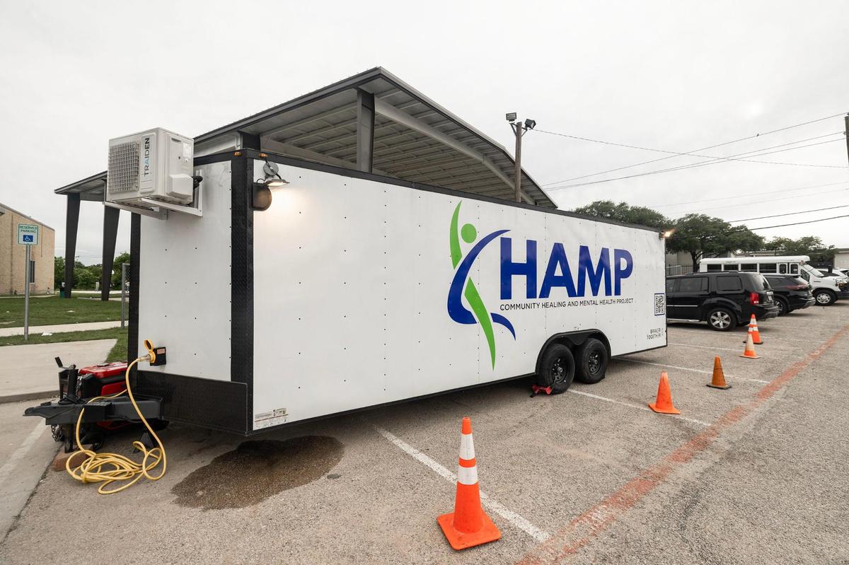 CHAMP added a mobile unit to allow it to better reach underserved communities in Fort Worth.