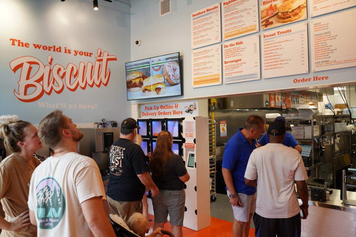 Rise Southern Biscuits’ grand openings draw crowds across the South.