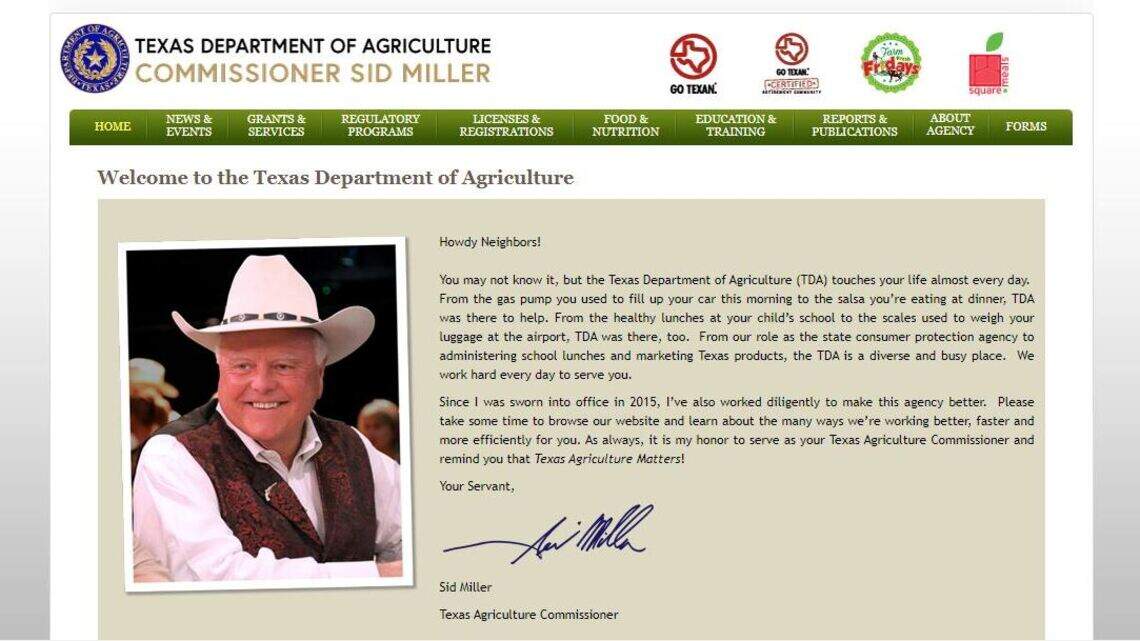 Texas Department of Agriculture website hacked to show photo of Iran’s slain commander