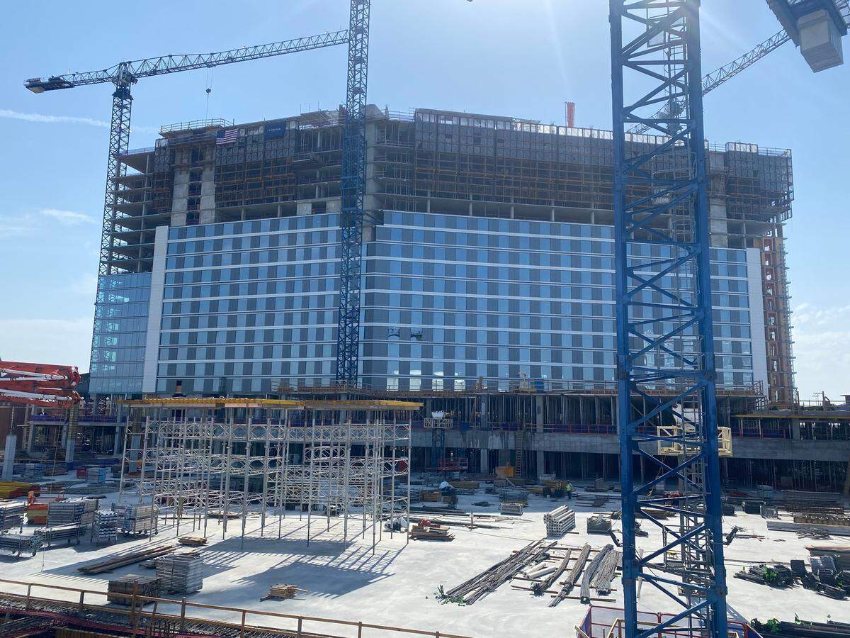 Loews Arlington Hotel and Convention Center is scheduled to open in early 2024.