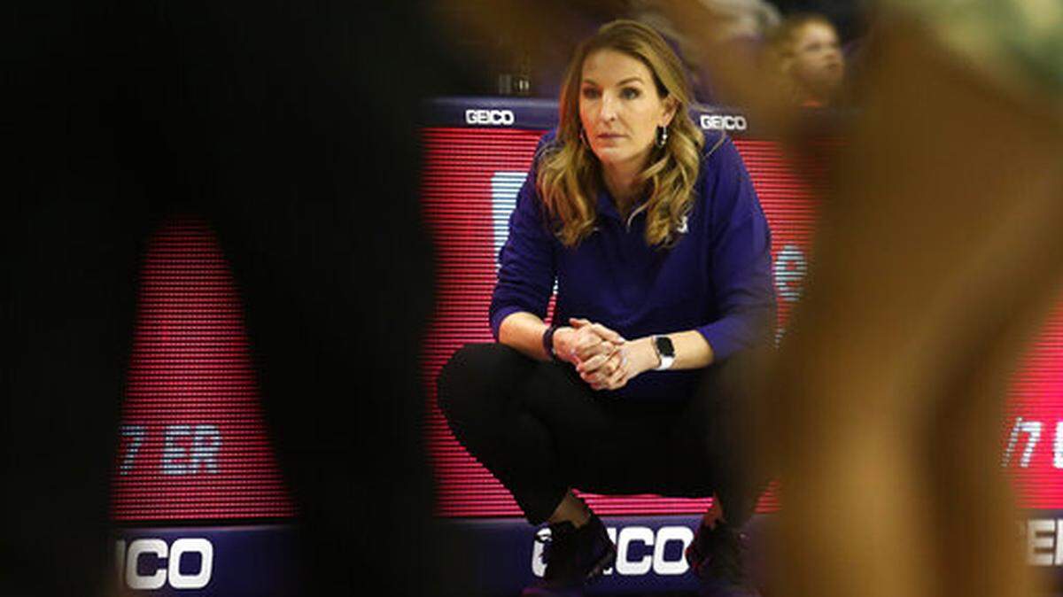 TCU head coach Raegan Pebley coached her final game with the Horned Frogs on Friday.