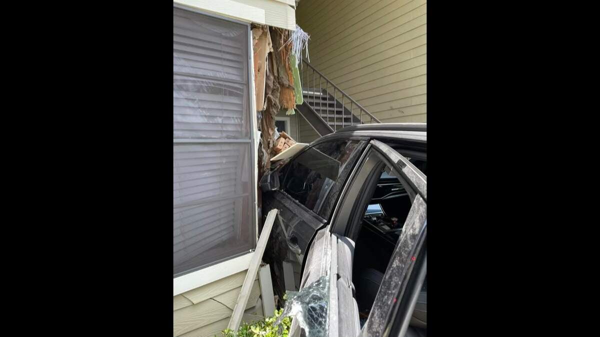 A driver was arrested on suspicion of DWI after he crashed his car into an apartment in North Richland Hills on Sunday, June 8, 2025, police say.