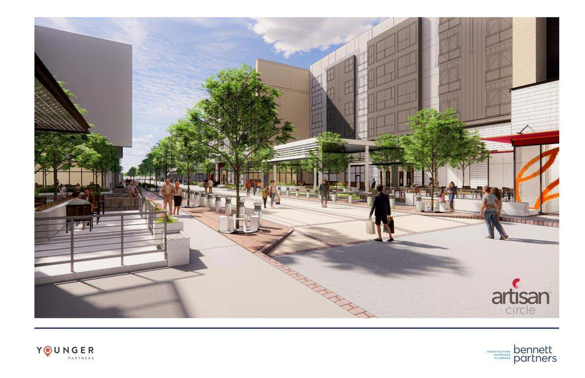 Crockett Row owners announced the development’s rebrand as Artisan Circle on Tuesday.