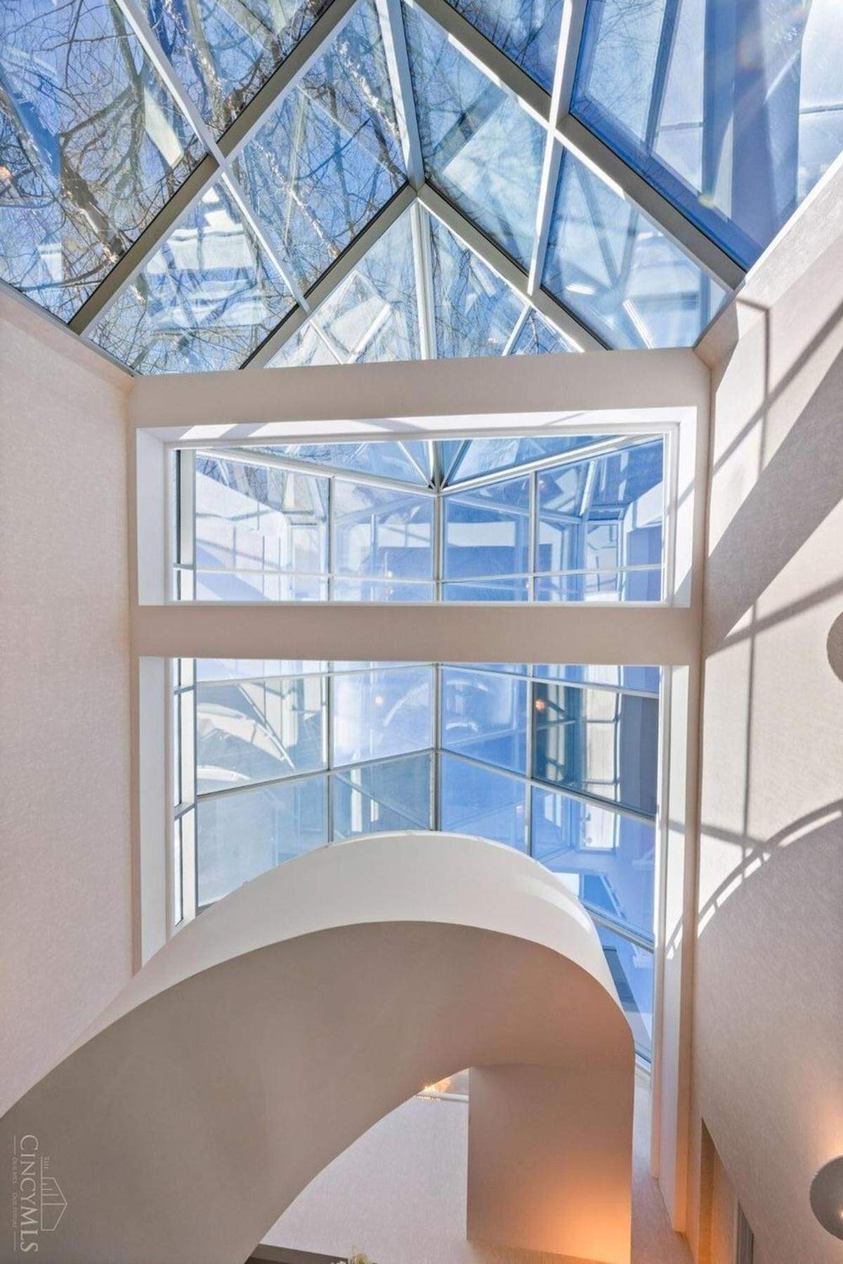 Part of the glass ceiling