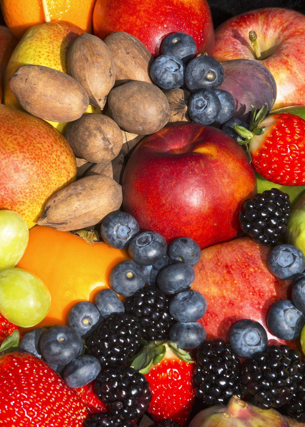 Fruit from the backyard.