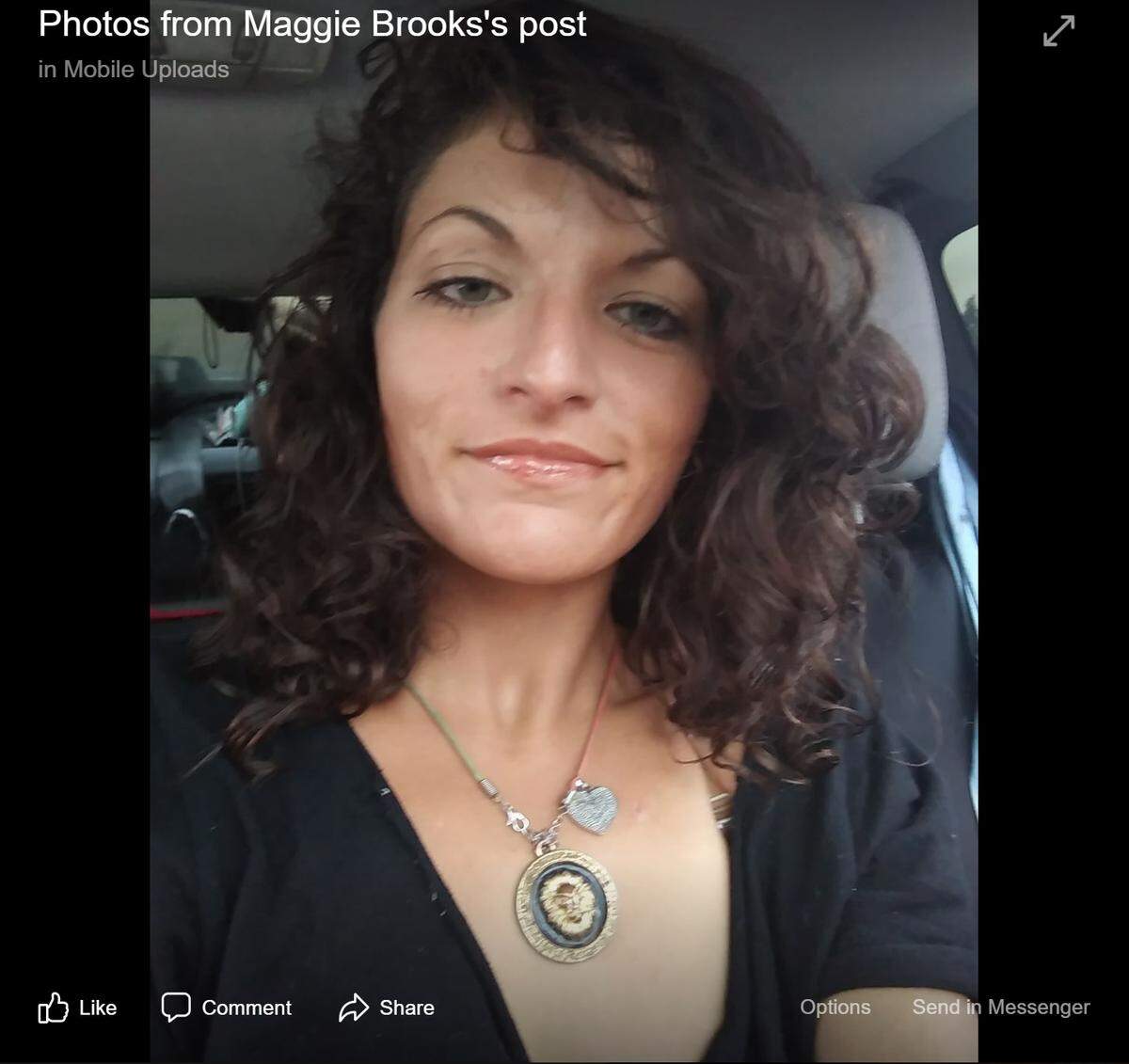 A photo of Margarita “Maggie” Brooks from her Facebook page.