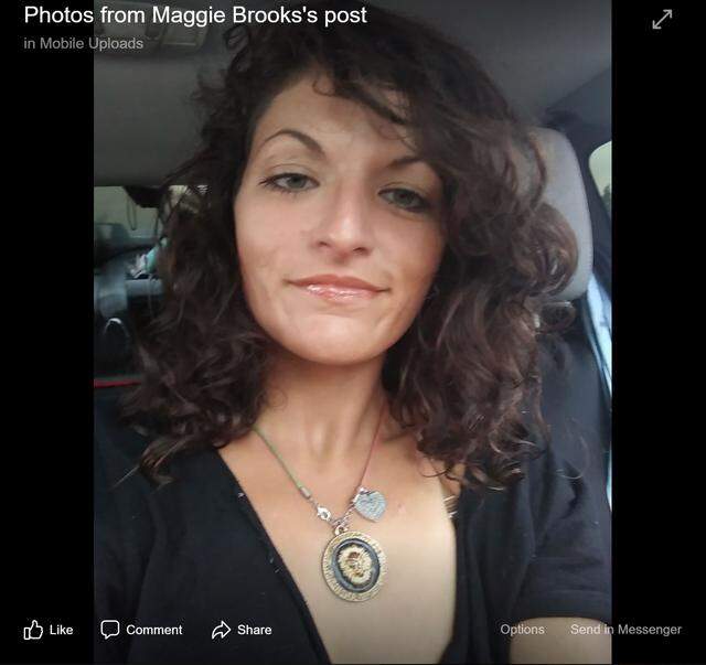 A photo of Margarita “Maggie” Brooks from her Facebook page.