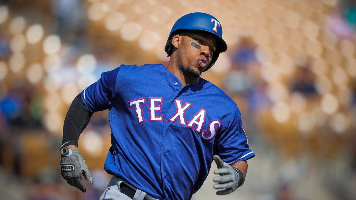 Destin Hood had a big spring for the Rangers and has been a solid outfielder for Double A Frisco. And he’s one heck of a guy.
