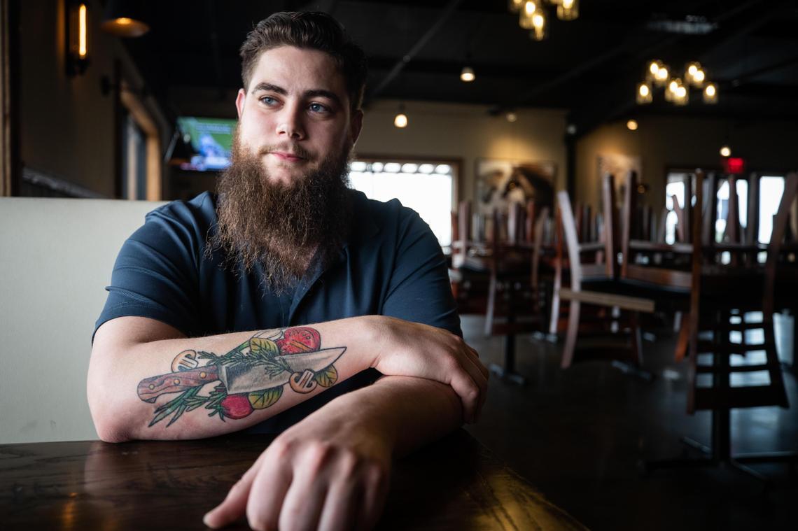 Dally Powell of Palio’s Pizza in Godley has closed down the dining room amid coronavirus outbreak, though there have been no directives from the city or Johnson County.