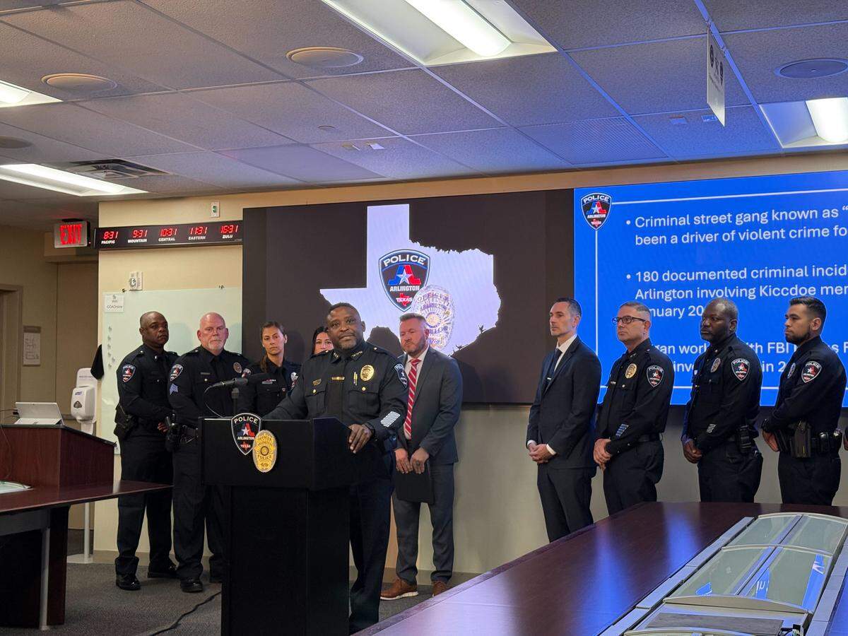 A joint operation by Arlington police and the Federal Bureau of Investigation led to the arrests of 21 Arlington-based gang members accused in crimes including shootings, drug offenses and organized violence, police announced Wednesday.