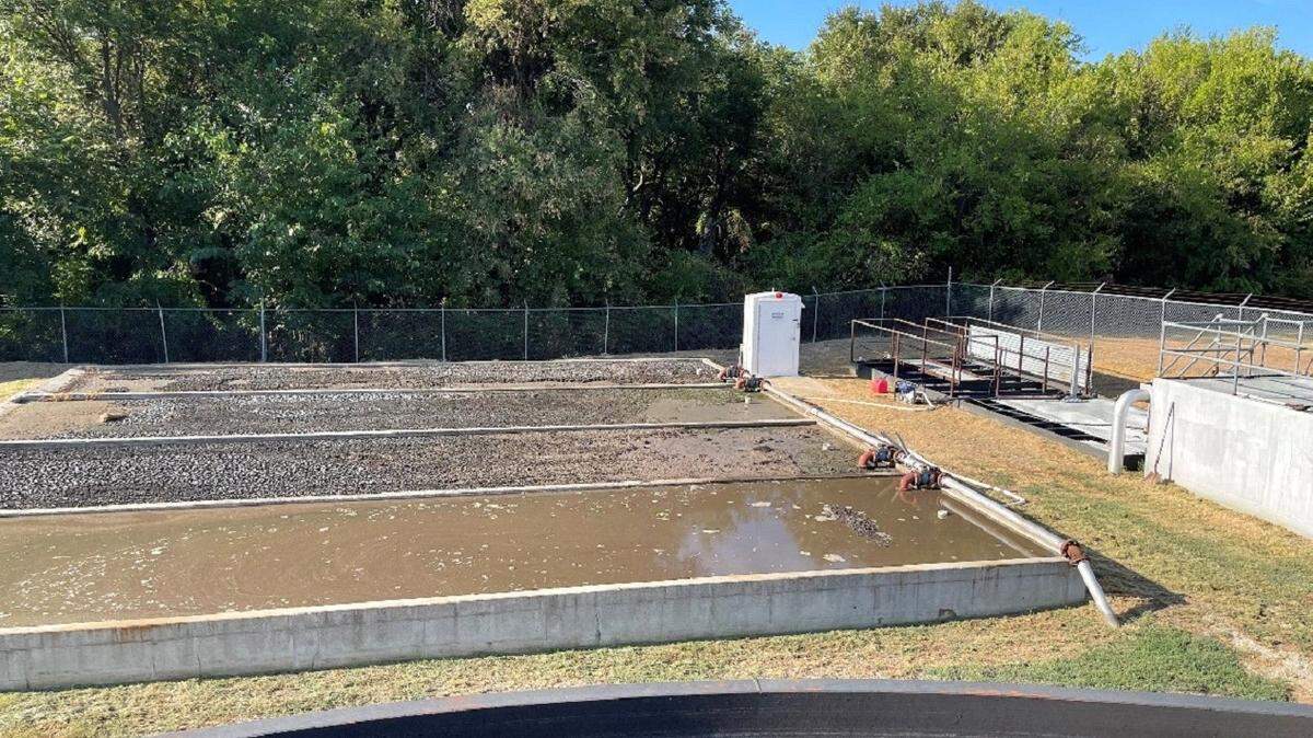 Sludge drying beds are at capacity in Rhome, where voters will consider proposals to replace the west wastewater plant, drill new wells and replace deteriorating sewer lines in a $17.5 million bond package on the May 4 ballot.