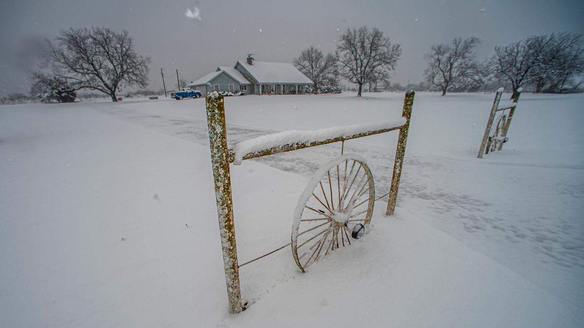 Will North Texas see snow on Thanksgiving Day this year? Dallas-Fort Worth weather history shows there have been 19 freezes through the years. File photo, Jan. 10, 2021.
