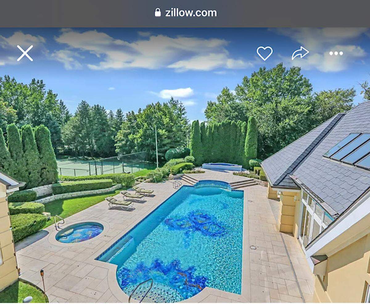 Backyard pool