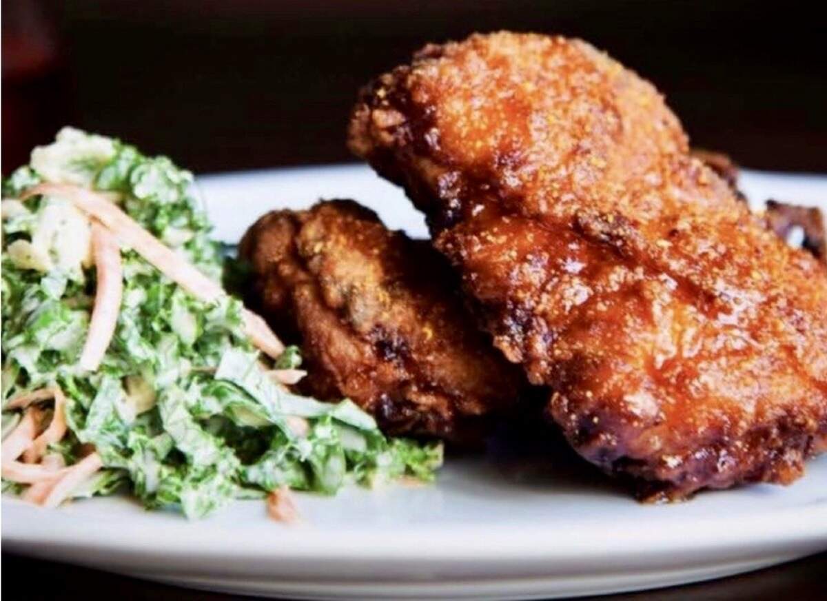 Fried chicken at Fixe Southern House.