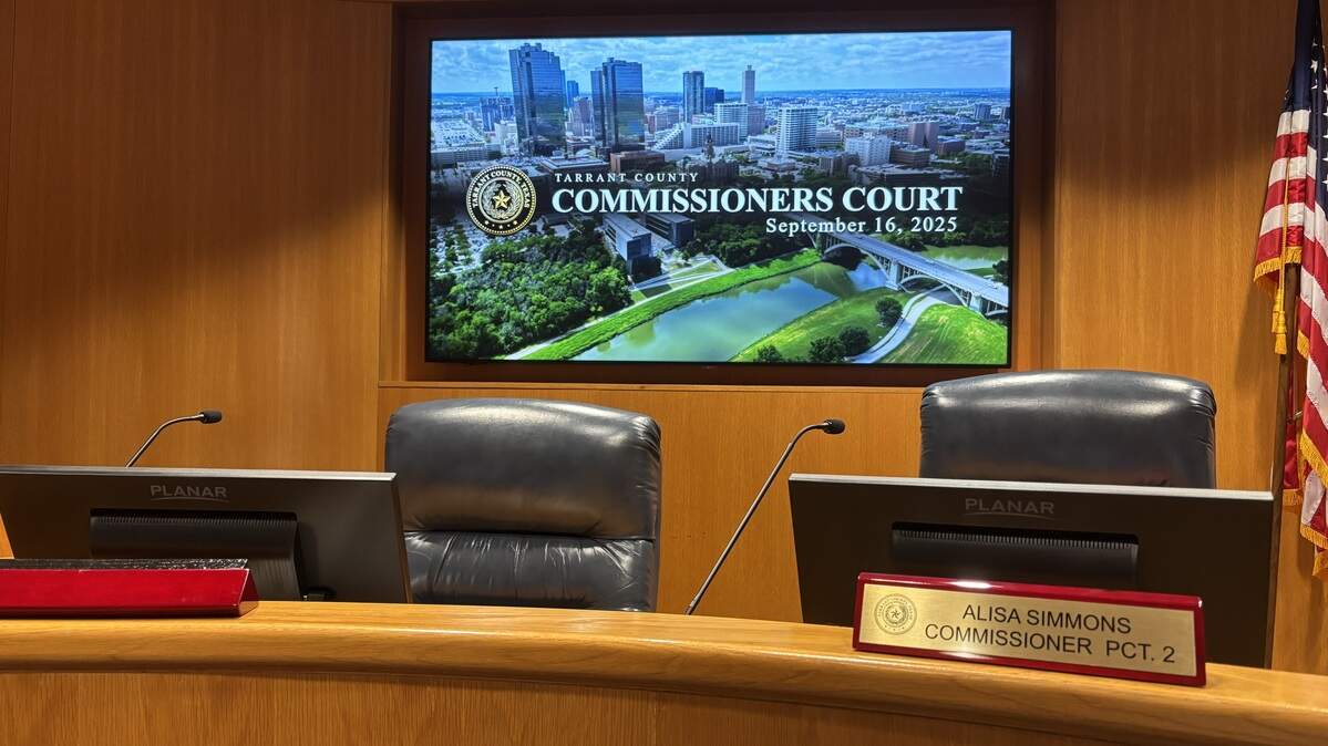 Democratic Commissioners Roderick Miles and Alisa Simmons were intentionally absent from the Tarrant County Commissioners Court meeting on Sept. 16 to prevent a tax rate below the no new revenue rate from passing.