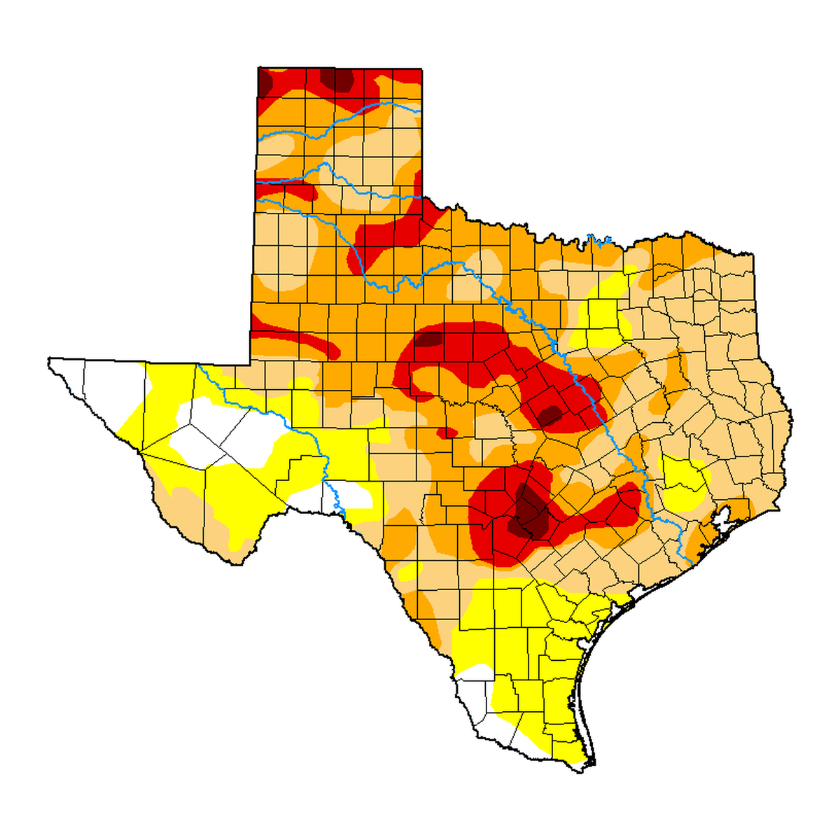 As of Oct. 27, 75% of Texas was in drought conditions.