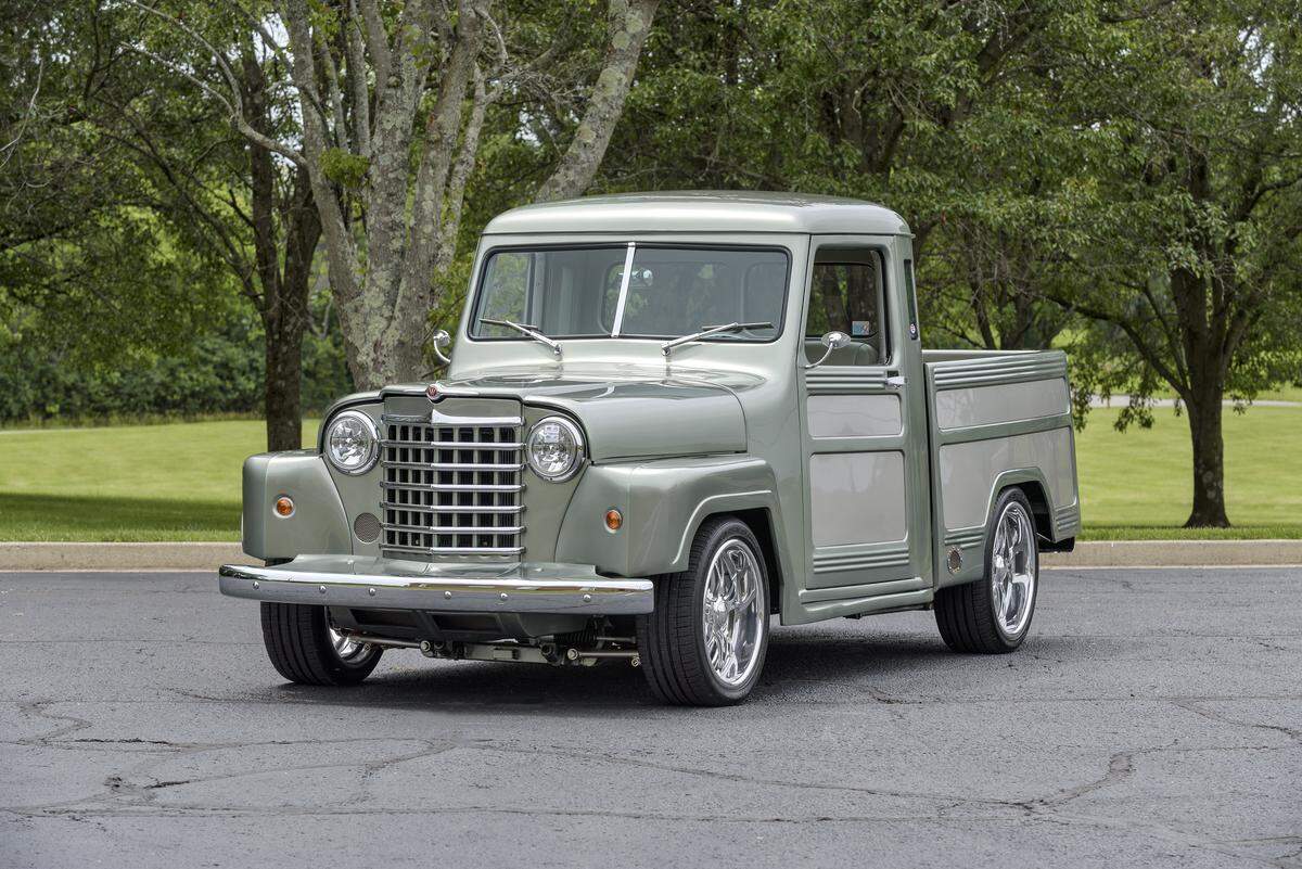 A 1958 Willy’s Pick Up truck will be available at the Mecum car auction at Dickies Arena in Fort Worth from Oct. 29 until Nov. 1.