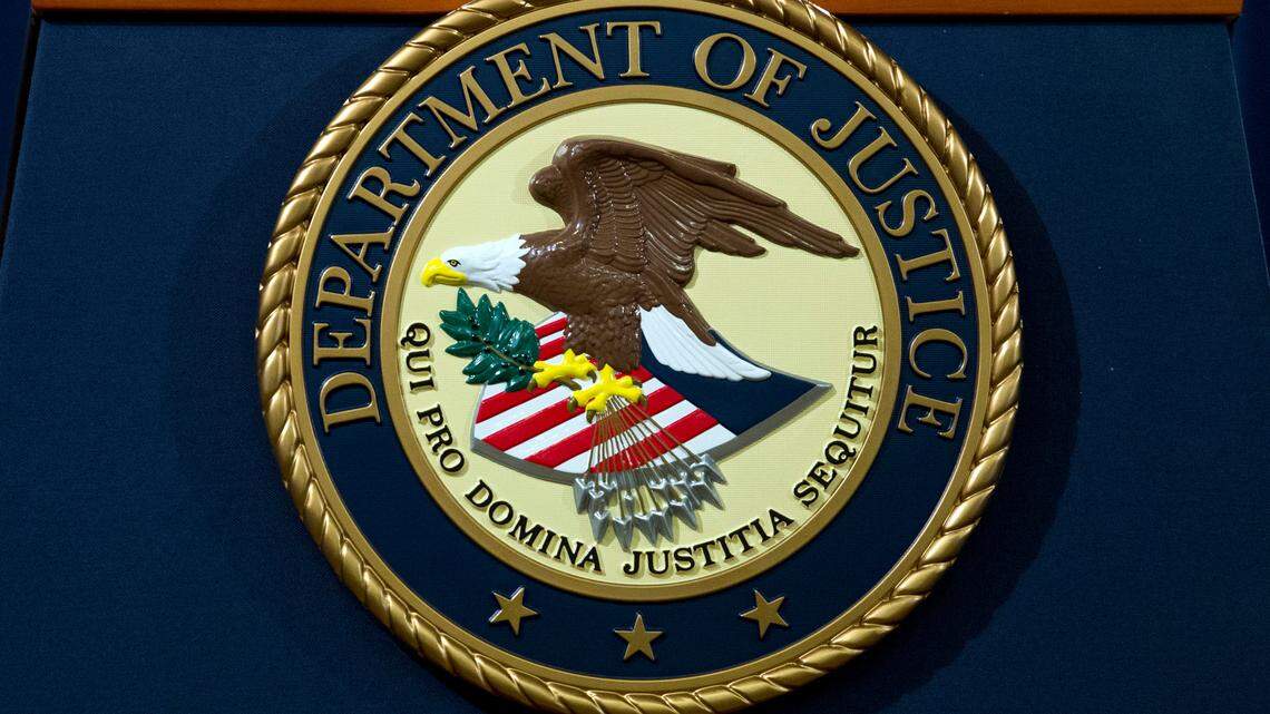 The Department of Justice seal