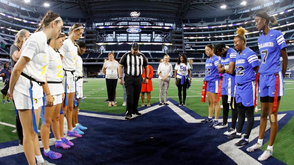 See how Fort Worth ISD spearheaded the growth of flag football in Texas.