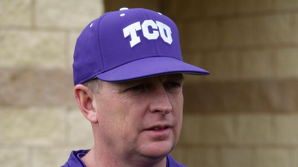 TCU baseball coach Jim Schlossnagle isn’t a fan of college baseball’s ‘hit by pitch’ rule.