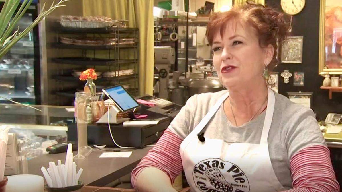 Julie Alberton of Texas Pie Company in Kyle has been baking pies for more than 30 years.