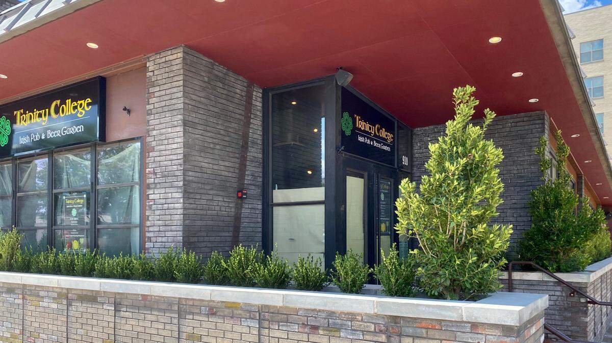 Trinity College Irish Pub is on Currie Street in the West 7th neighborhood.