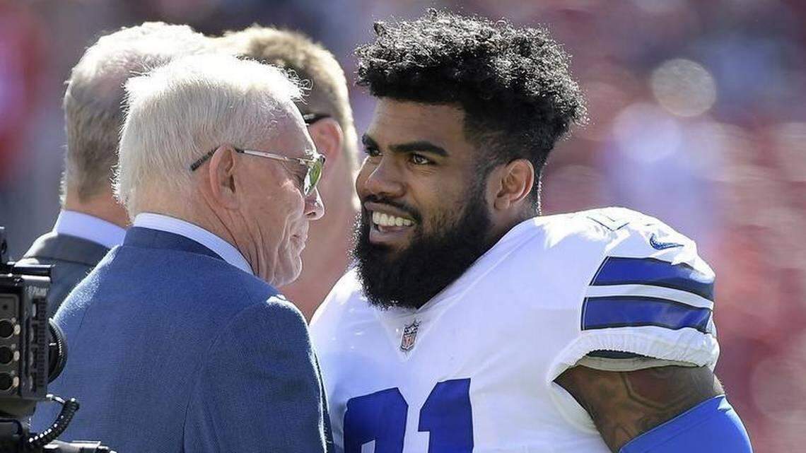 
 Owner Jerry Jones has been no movement in the contract negotiations with hold out running back Ezekiel Elliott and he expects the team to start the season without him.