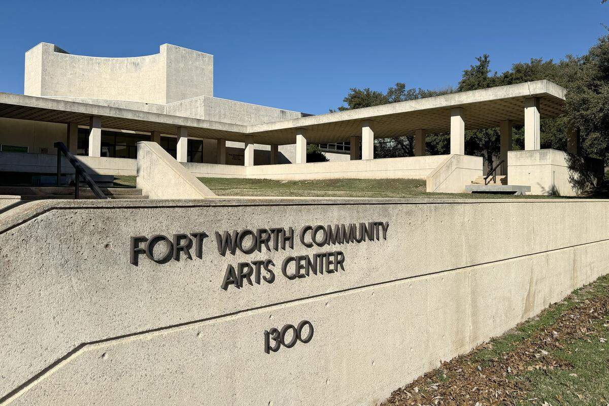 The Fort Worth Community Arts Center on Wednesday, Jan. 14, 2026. The 71-year-old building has been closed since December 2024 because of the need for major repairs and upgrades.