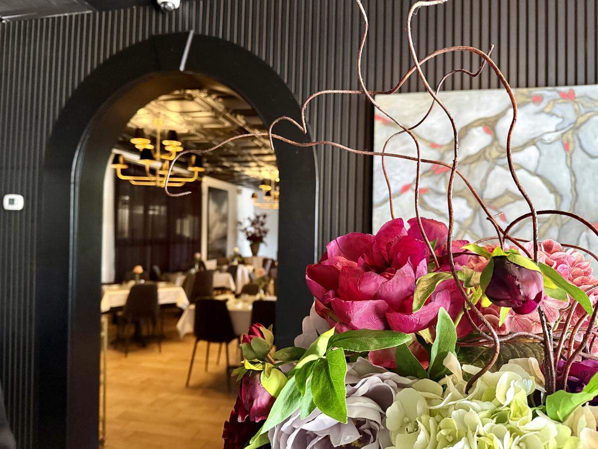 The new decor at Cafe Bella in the Westcliff Shopping Center, Fort Worth, Texas, as seen Oct. 1, 2025.