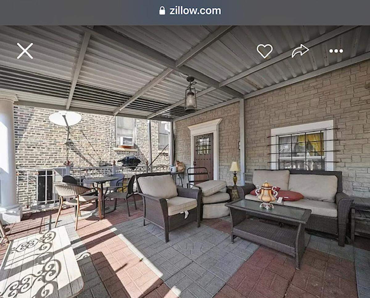 Patio area