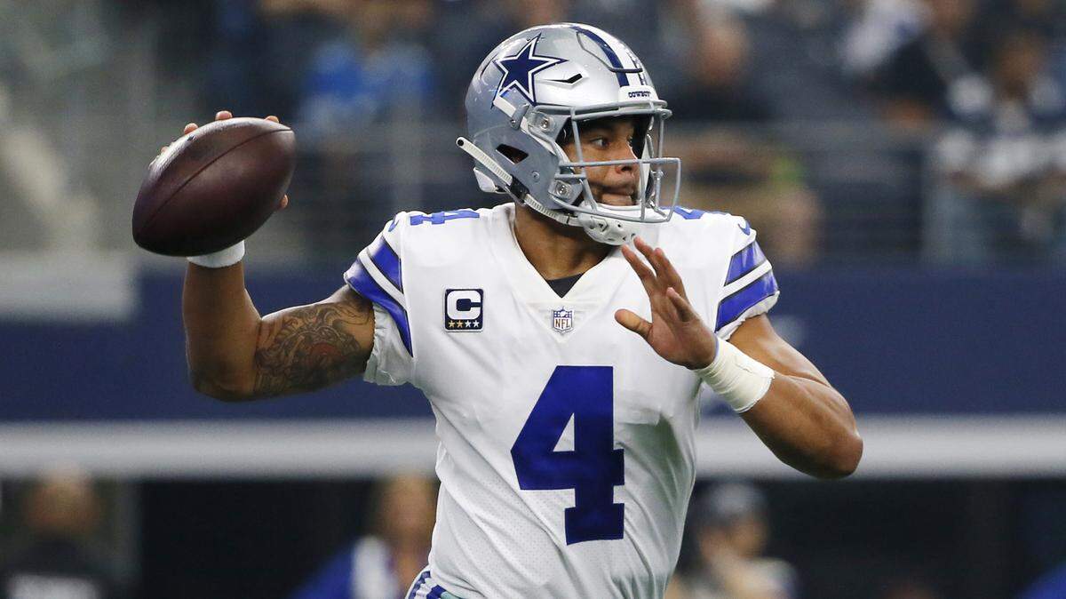 Cowboys quarterback Dak Prescott said it’s important the offense accounts for Texans’ defensive ends J.J. Watt and Jadeveon Clowney when the teams meet Sunday night at NRG Stadium in Houston.