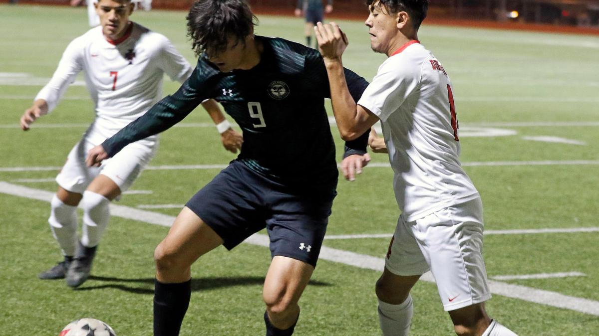 Lake Ridge Jax Turley as a sophomore when he scored 26 goals for the Eagles. Turley is committed to Midwestern State. (Special to the Star-Telegram Bob Booth)