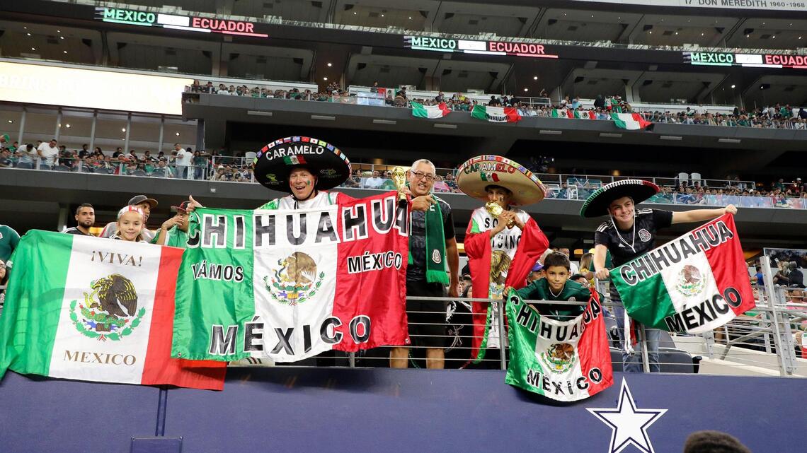 Mexican soccer fans relish spirit of home with match at AT&T Stadium