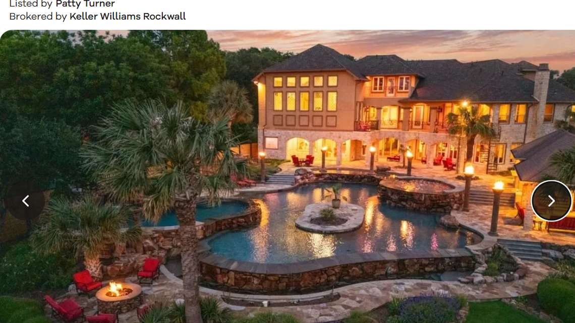 Exterior of the home