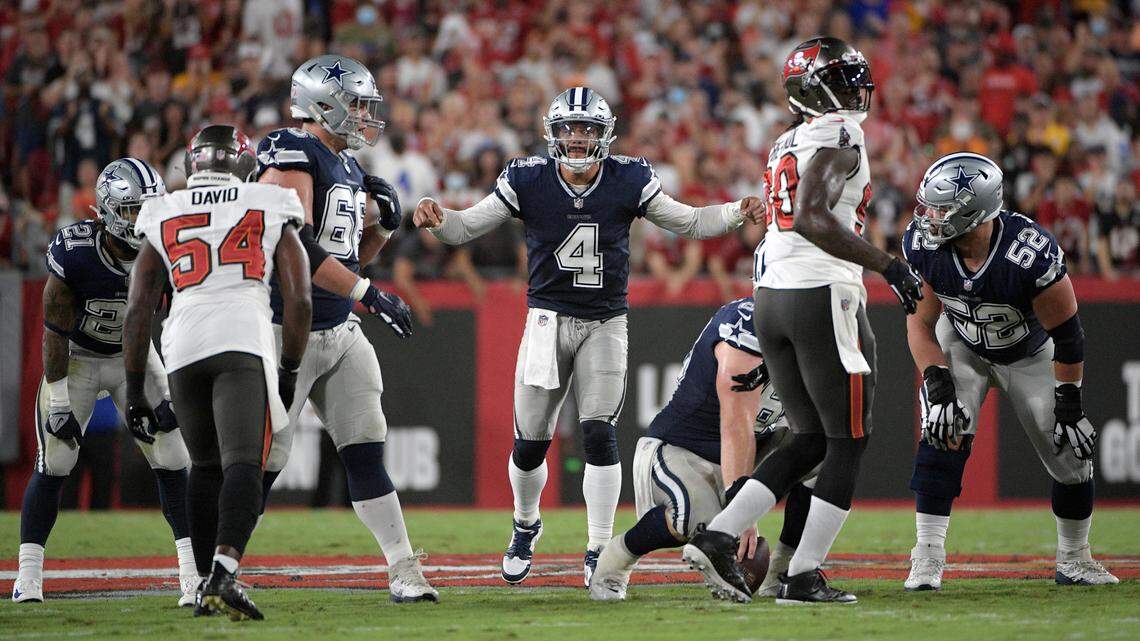 Thursday’s Dallas Cowboys game against the Tampa Bay Buccaneers was the most-watched season-opening NFL game since 2015, according to preliminary data.