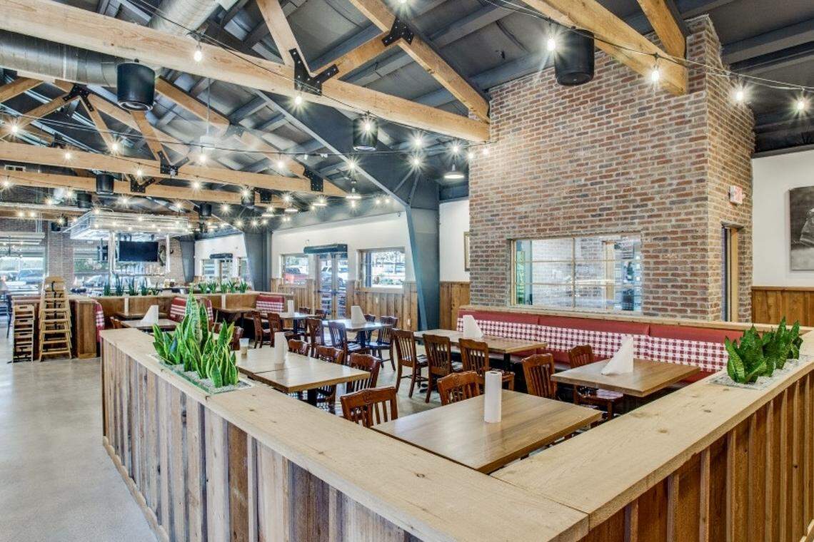 The Cousins BBQ on Bryant Irvin Road was remodeled to a Hill Country-style look.