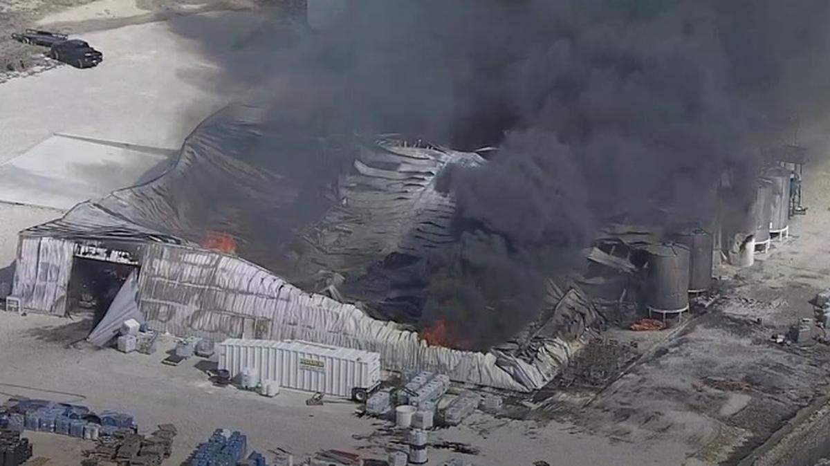 Hazardous chemicals are still being removed from the Tri-Chem plant in Cresson from a fire that collapsed part of the plant on March 15,  according to authorities.