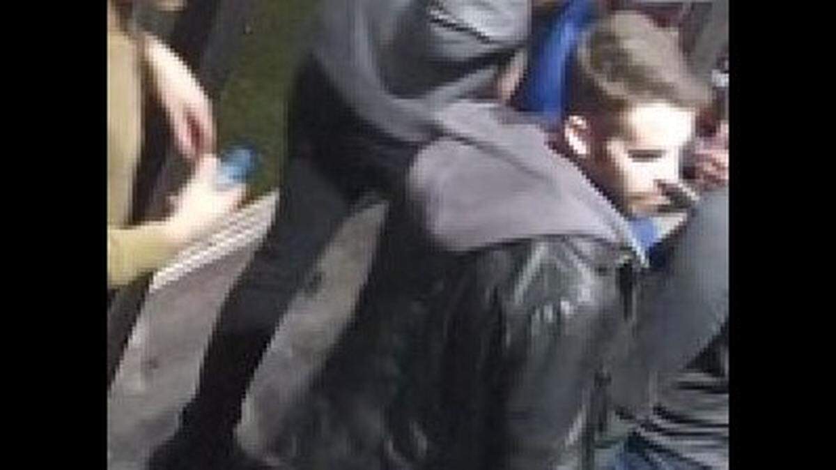 Police seek this unidentified man in an assault they say happened at Texas Republic on Thanksgiving.