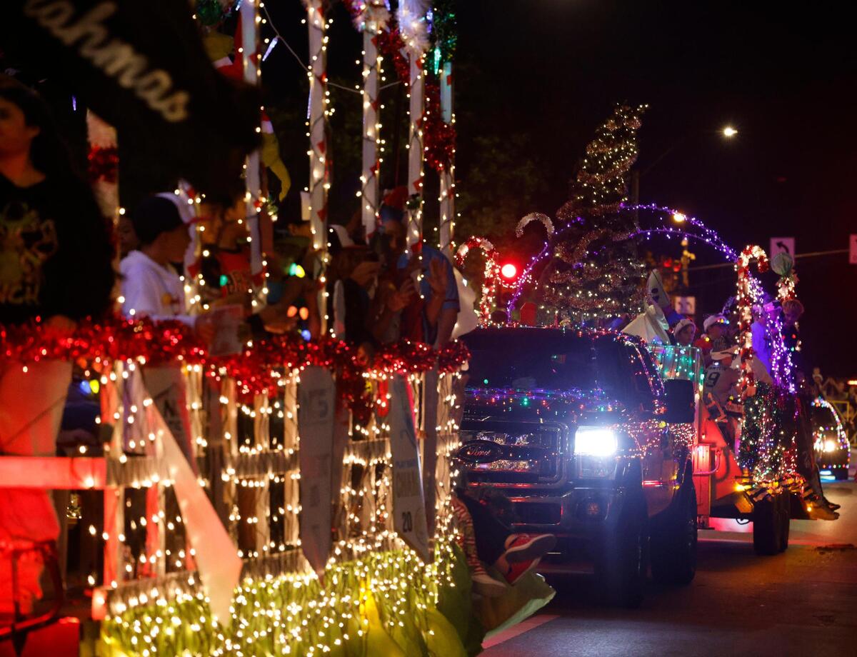 Colorful floats lined the streets for the 2024 Parade on Sunday.