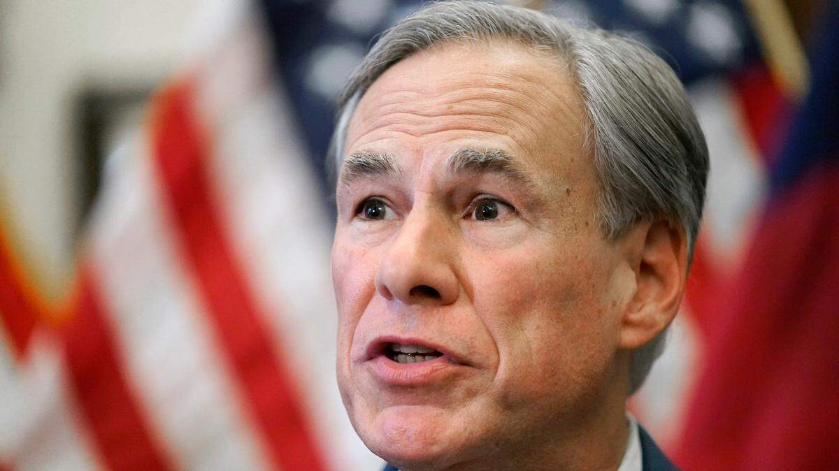 FILE - Texas Gov. Greg Abbott speaks at a news conference in Austin, Texas on June 8, 2021. (AP Photo/Eric Gay, File)