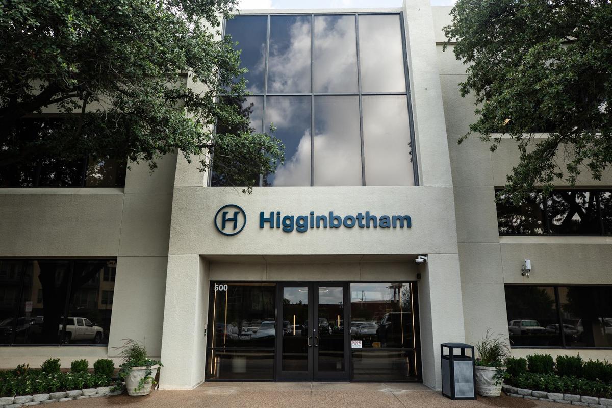 Higginbotham’s main office in downtown Fort Worth. The company has 131 offices in 17 states.