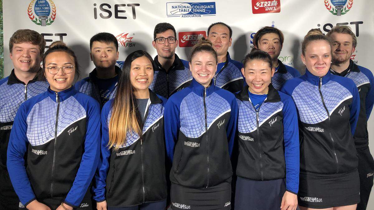 Texas Wesleyan table tennis team dominates iSet championships