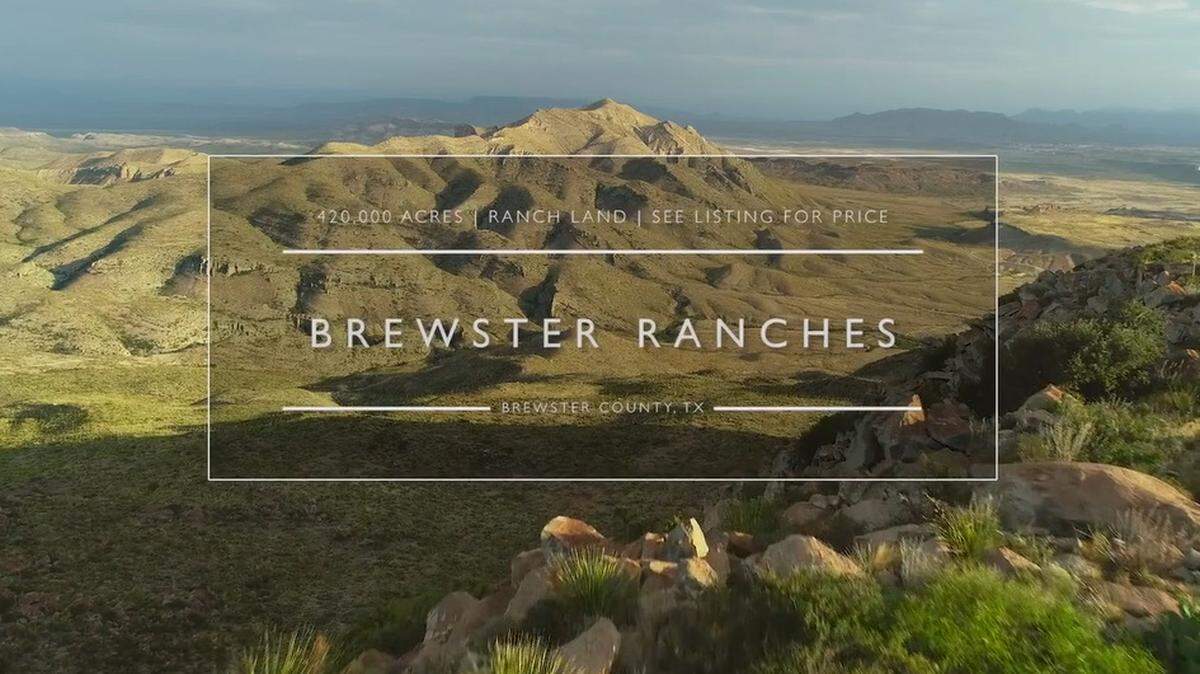 It would take a long time to cover ground at this particular ranch.