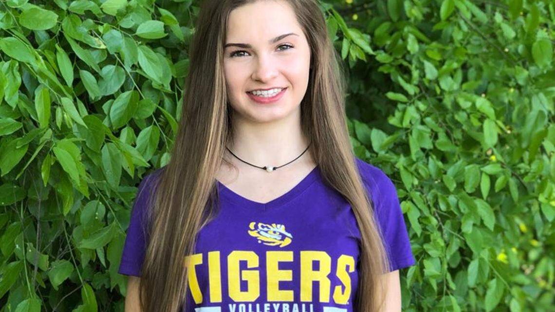 Byron Nelson 2020 hitter Paige Flickinger is an LSU indoor and beach commit.